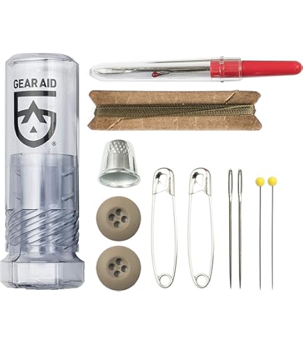 GEAR AID Tenace Mini Patch – Nastro Riparatore Per Giacche, Tende E Attrezzatura Da Pioggia (1,5"x2,5")