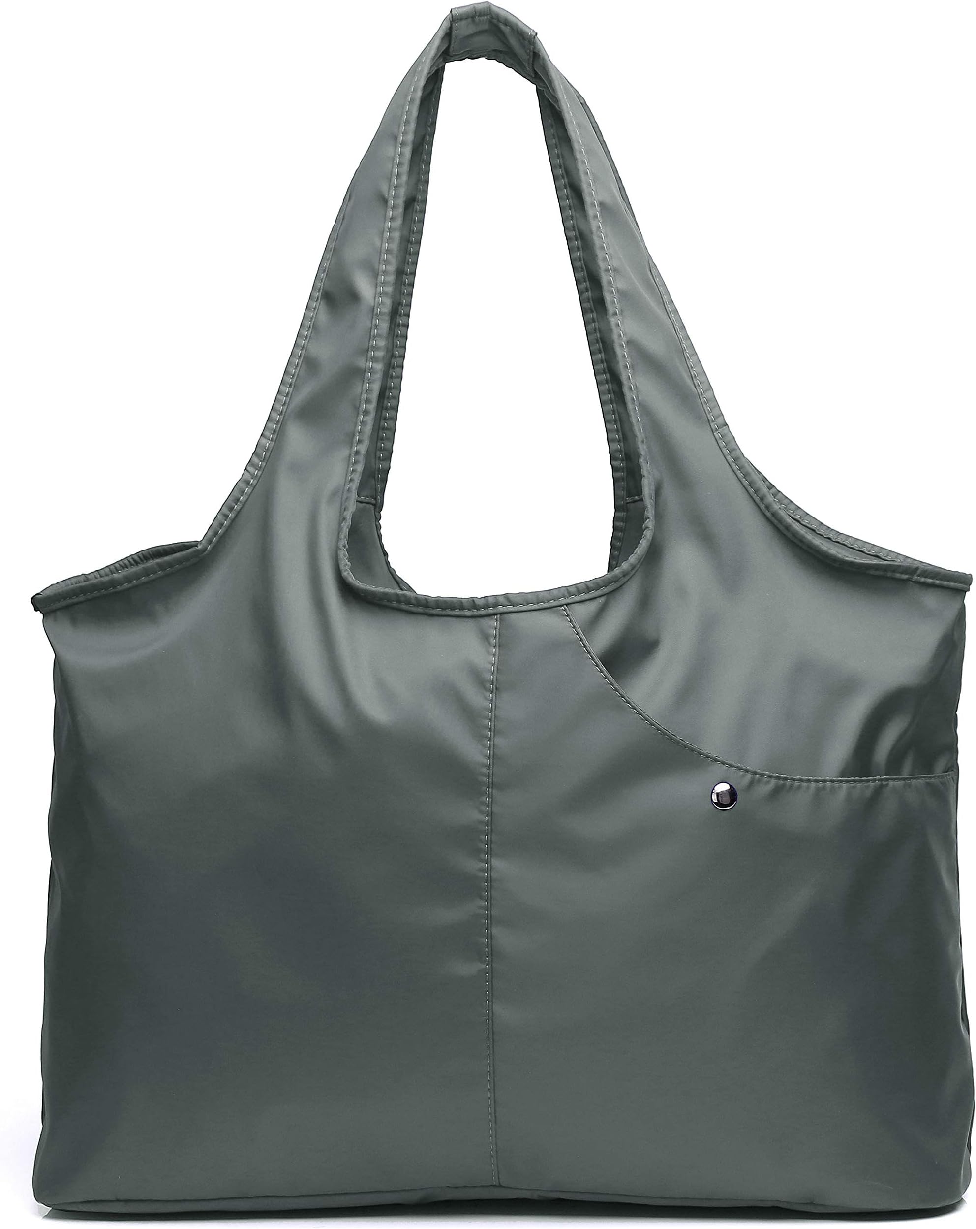 Women Fashion Large Tote Shoulder Handbag Waterproof Tote Bag Multi-function Nylon Travel Shoulder