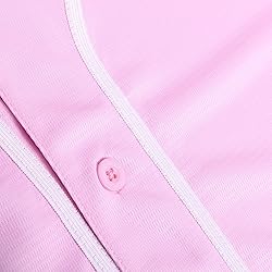 Pullonsy Men's Women's Baseball Jersey Full Button