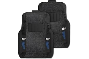FANMATS MLB - Los Angeles Dodgers 2 Piece Deluxe Car Mat Set
