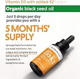 Nature Provides Vitamin D3 K2 MK-7 in Organic Black Seed Oil 30ml view 6