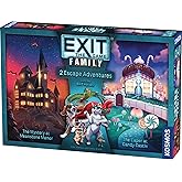 EXIT: The Game Family - Meanstone Manor &amp; Candy Castle | Escape Game | Animal Heroes Investigate an Eerie Manor &amp; A Candy Factory | Riddles &amp; Puzzles | Analog Tabletop Game | Ages 8+, 2-4 Players