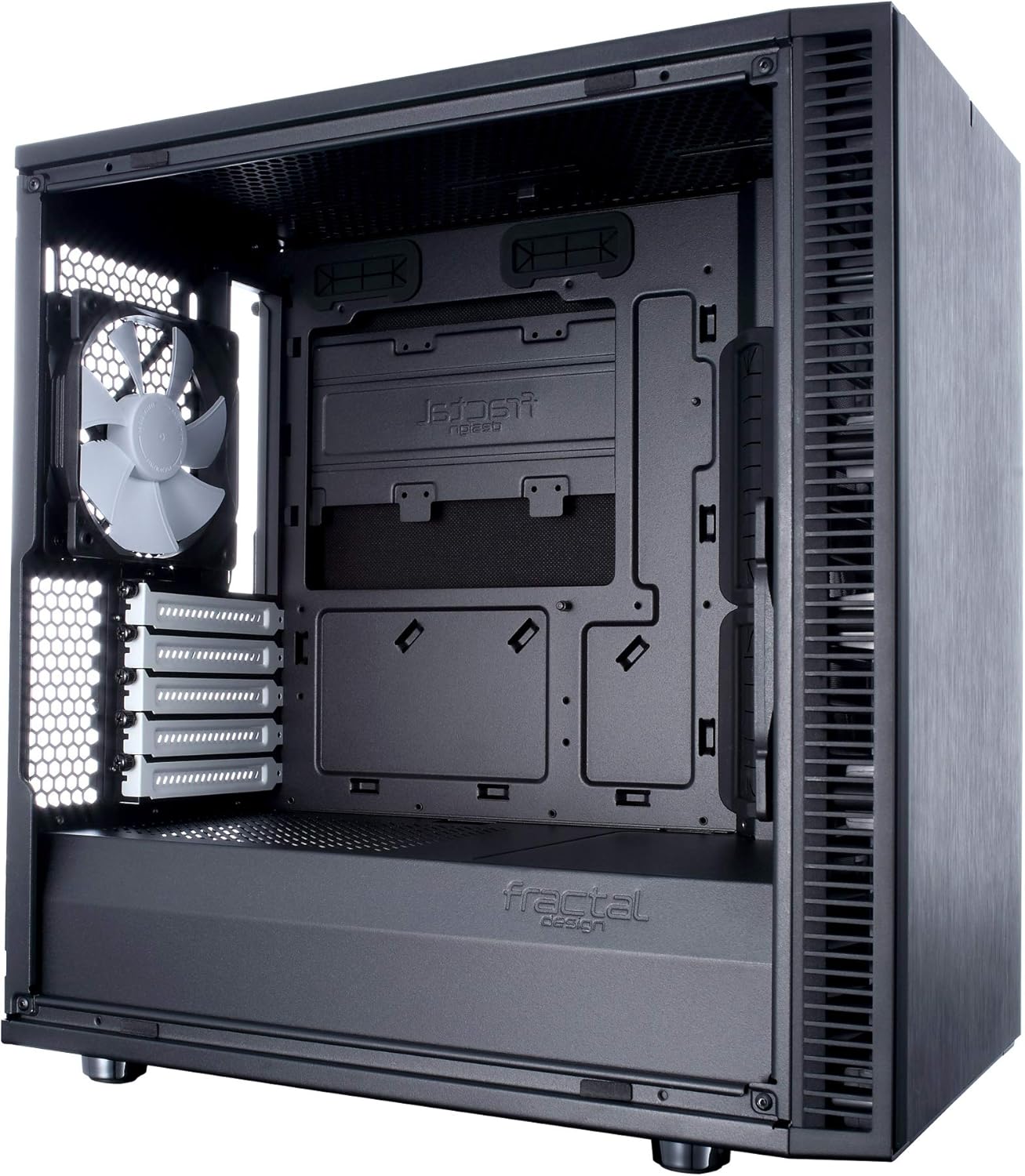 Amazon Com Fractal Design Microatx Case Cases Fd Ca Def Mini C Bk Black Solid Computers Accessories