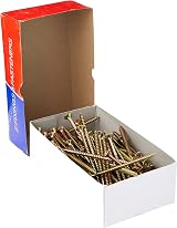 ForgeFix Multi-Purpose Single Thread Screws 6.0x100mm Zinc Yellow 100 view 2