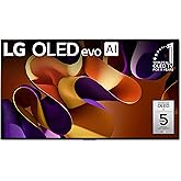 LG 77-Inch Class OLED evo G4 Series Smart TV 4K Processor Flat Screen with Magic Remote AI-Powered with Alexa Built-in (OLED7