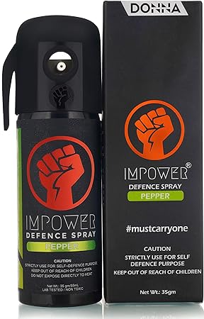 IMPOWER Self Defence Pepper Spray for Woman Safety | 55 ML