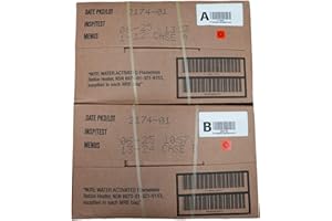 WAYSTAR ENTERPRISE MRE Meals Ready to Eat – A & B Case Bundle (2 x 12 Packs) – 2025 Inspection or Better – Emergency Survival Food w/Flameless Heaters