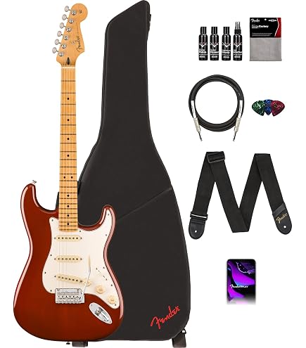 Amazon.com: Fender Player II Stratocaster - Transparent Mocha