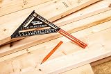 Lufkin 2-in-1 Extendable Layout Tool & Speed Square 15cm 30cm view 7