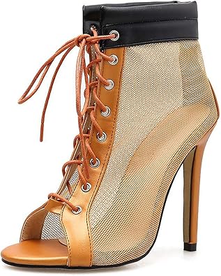 short open toe heels