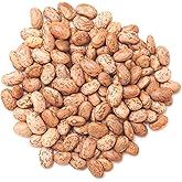 FOTS - Pinto Beans Dry Bulk (16 Pounds) Perfect Refried Beans, USA Grown, 100% Natural, Triple Cleaned, Frijoles Pintos