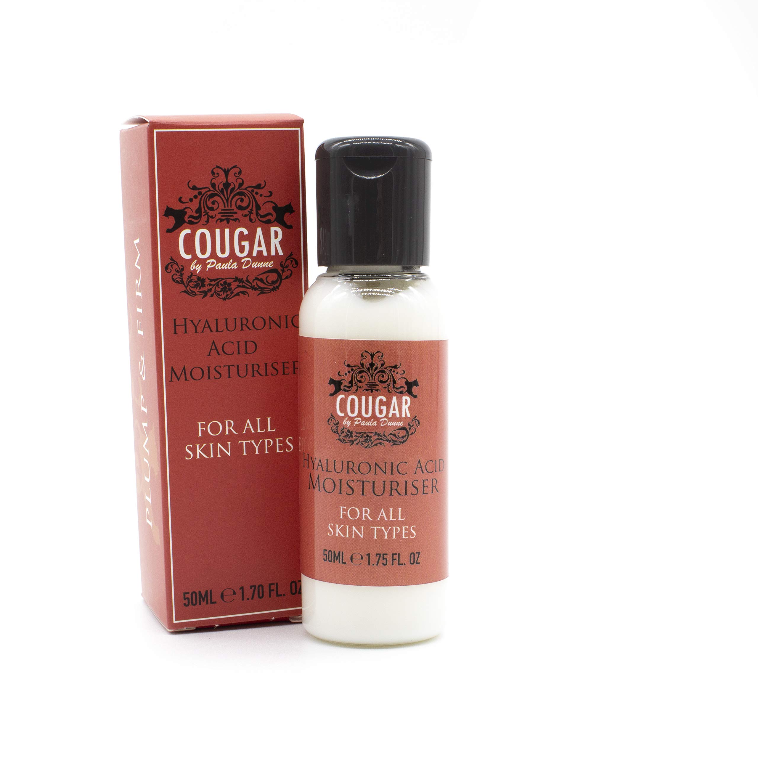 Cougar Beauty Products Cougar Beauty Hyaluronic Acid Facial Moisturiser 50ml
