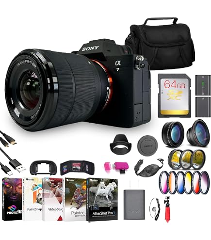 Amazon.com : Sony α7 IV Mirrorless Camera Kit (ILCE-7M4K/B) with
