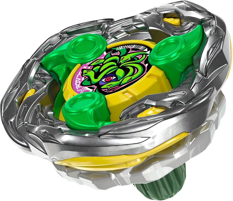 Beyblade X, Stun Medusa 9-60GB UX, Kit de Início com Tampa e Lançador Tipo Resistência Takara Tomy, Conjunto de Topos de Batalha, desde os 8 anos — foto 4 de 6
