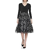 Calvin Klein Womens Jersey Top Slace Skirt Dress