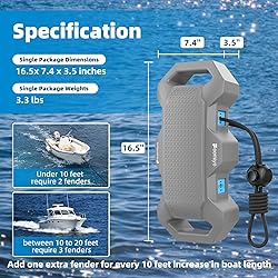 EVA Foam Boat Fenders for Docking,Boat Bumpers with