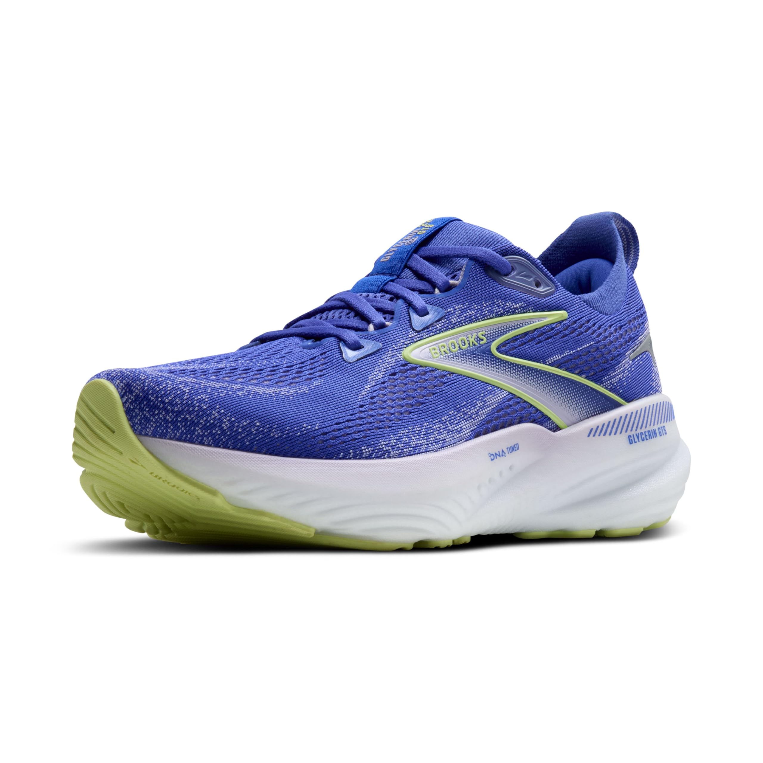 Brooks Women’s Glycerin GTS 22 Supportive Running Shoe - Amparo Blue/Hyper Iris/Yellow - 5.5 Medium Image Brooks Women’s Glycerin GTS 22 Supportive Running Shoe - Amparo Blue/Hyper Iris/Yellow - 5.5 Medium Image