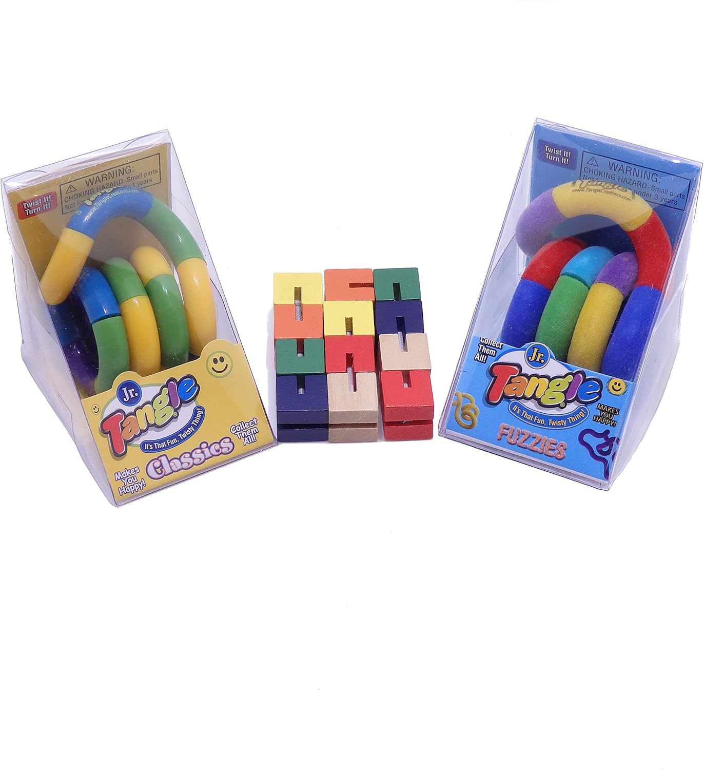 Set of 3 Fidget Toys Tangle Jr. and Toysmith Amazon.co.uk Toys & Games