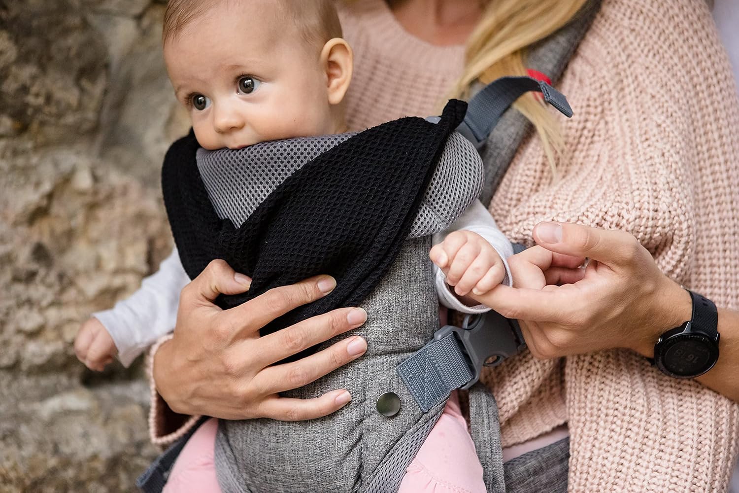 YOU+ME 4-in-1 Lightweight Baby Carriers from Newborn to Toddler 8-32 lbs - Image 5