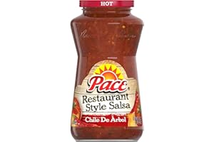 Pace Chile de Arbol Hot Salsa, 16 oz Jar