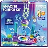 Science Can Science Kits for Kids Age 8-12, 50+ Science Experiments Sets | STEM Learning Toys, Unique Chemistry Lab, Safety Goggle, Illustrated Manual, Birthday Gifts for 8 9 10+ Year Old Girls Boys
