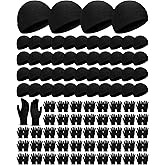 Tarpop 96 Pcs Winter Beanies and Gloves Bulk, Cold Weather Unisex Winter Hat and Gloves for Homeless Men Women