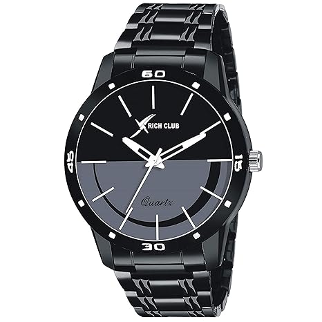 Analogue Black Dial Mens Watch