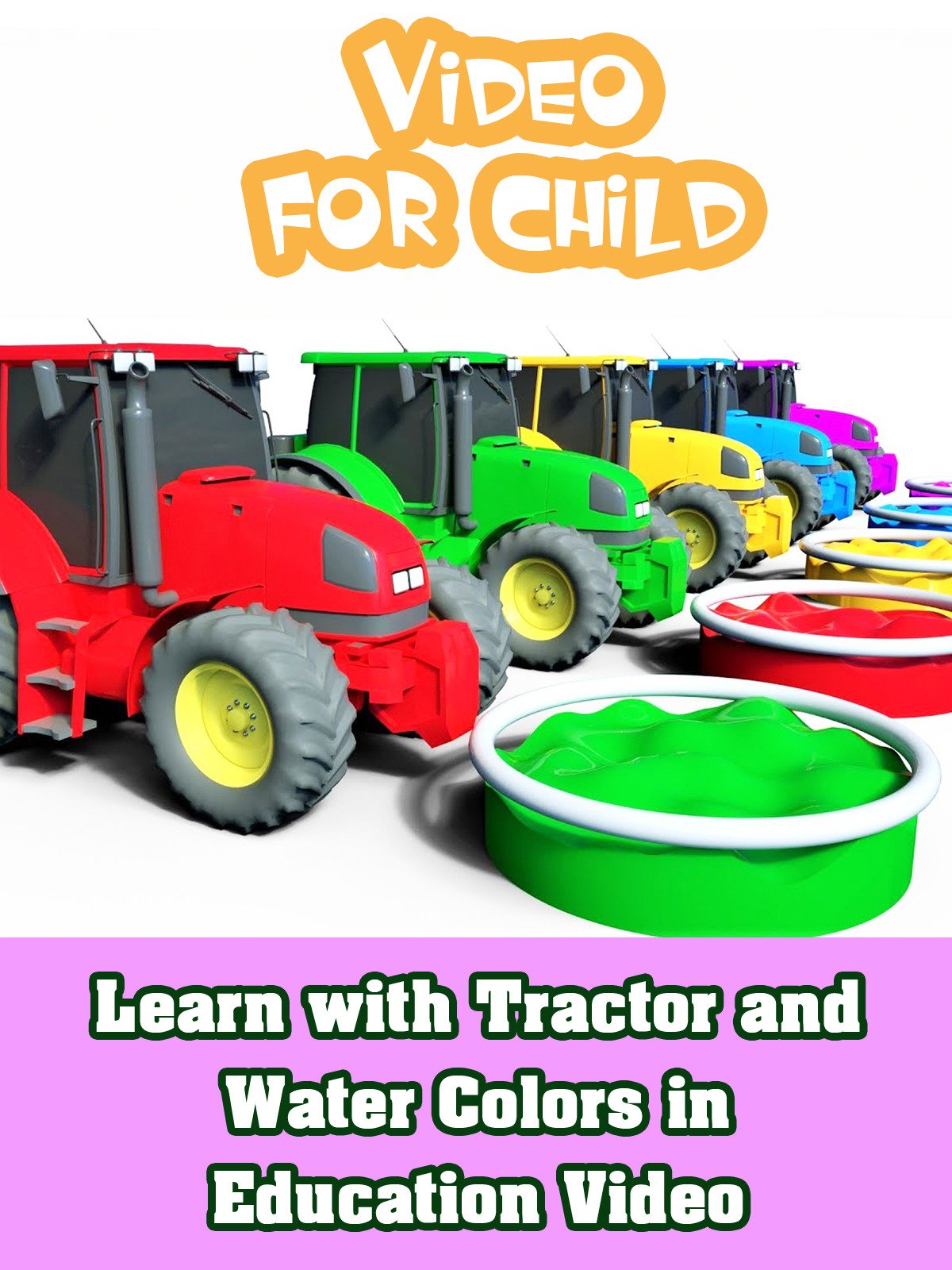 child tractor video