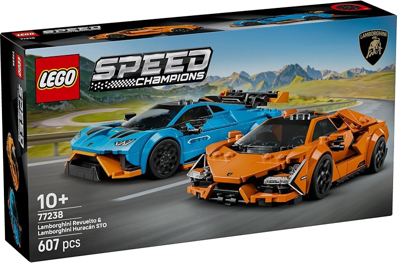 Speed Champions Lamborghini Revuelto et Huracán STO 77238