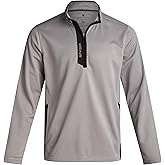 Spyder Mens Quarter Zip Pullover - Lightweight Fleece Quarter Zip Mens Pullover UPF 30 Athletic Moisture Wicking Sweatshirt