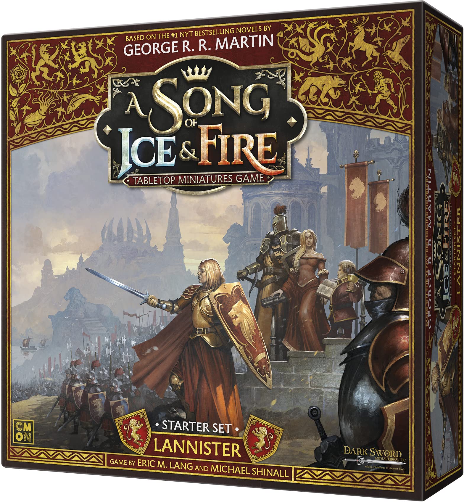 CMON | A Song of Ice and Fire: Lannister Starter Set | Miniatures Board Game | Ages 14 Plus | 2 Players | 60 Minutes Playing Time