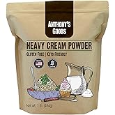 Anthony's Heavy Cream Powder, 1 lb, Gluten Free, Non-GMO, Keto Friendly, Product of USA
