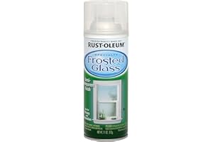 Rust-Oleum 342600 Frosted Glass Spray Paint, 11 oz, Frosted Glass(Packaging May Vary)