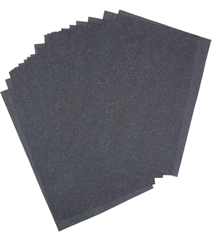 thumbnail image 2 of KINGART Graphite Transfer Paper - 25 Sheet Wax-Free Tracing Paper For Artists & Crafters 2 of 13