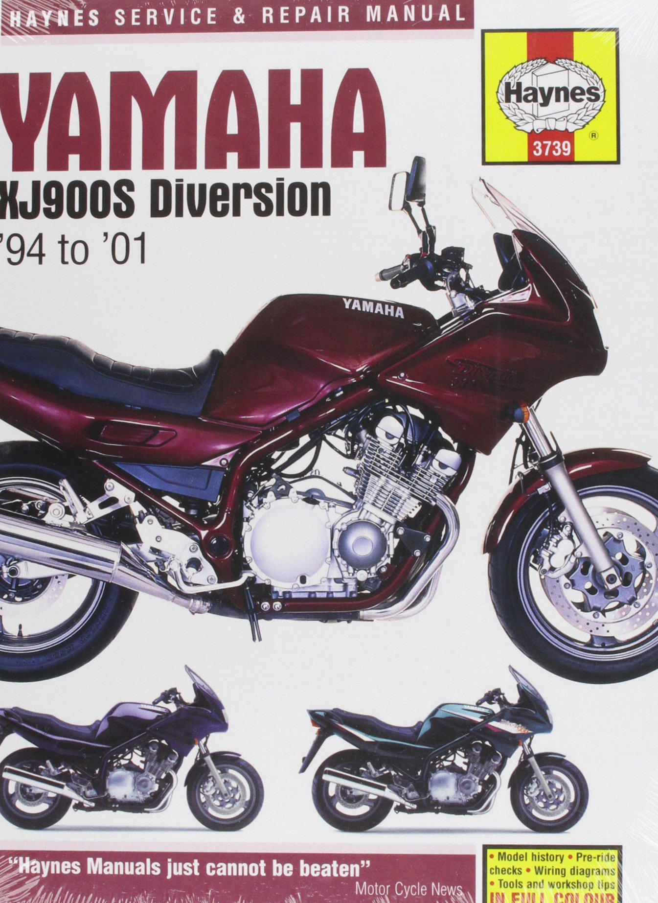 Yamaha XJ900S Service and Repair Manual: 1994-2001 (Haynes Service and  Repair Manuals