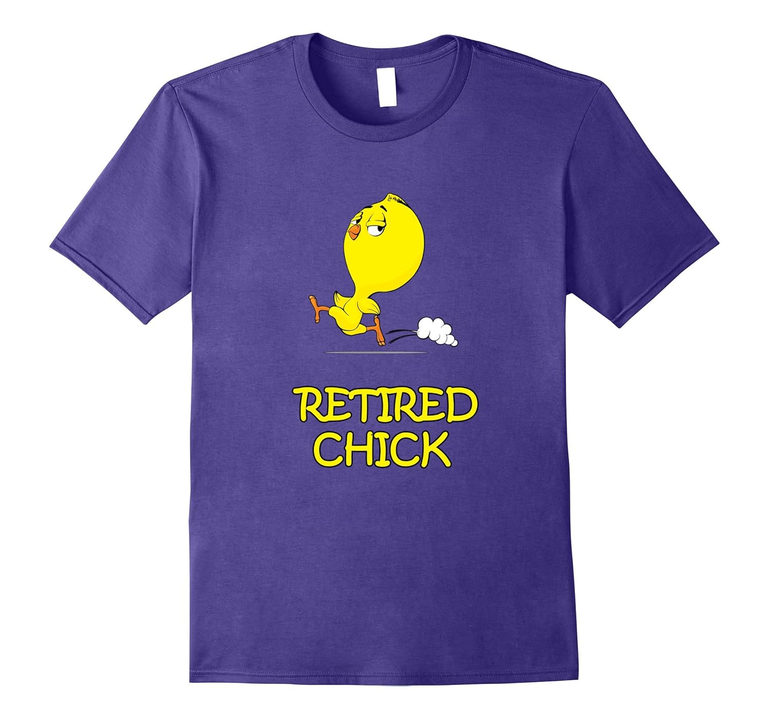 Retired Chick Fun Retirement Party Gift T-Shirt for Women Lt-ANZ