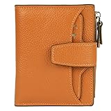 AINIMOER Women's RFID Blocking Leather Small