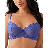 Wacoal Womens Vivid Attraction Unlined Mid Coverage Underwire Bra, 851384
