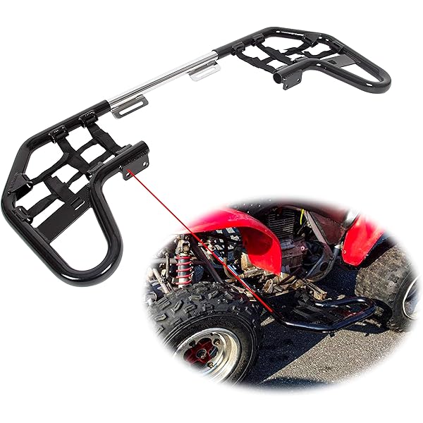 ブラック Nerf Bar DGパフォーマンスNERFバーTRX90ナチュラル/ブラック602102 Dg Performance