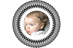 BBGifts 1Inch Black Snap Hair Clips, 60Pcs Small Clips for Little Girls, Baby Infant 3cm Candy Color Hair Clips Barrettes for Toddlers Hair Accessories