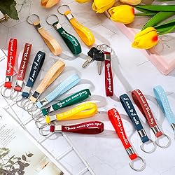 Fumete 24 Pcs Inspirational Keychain Gift Employee