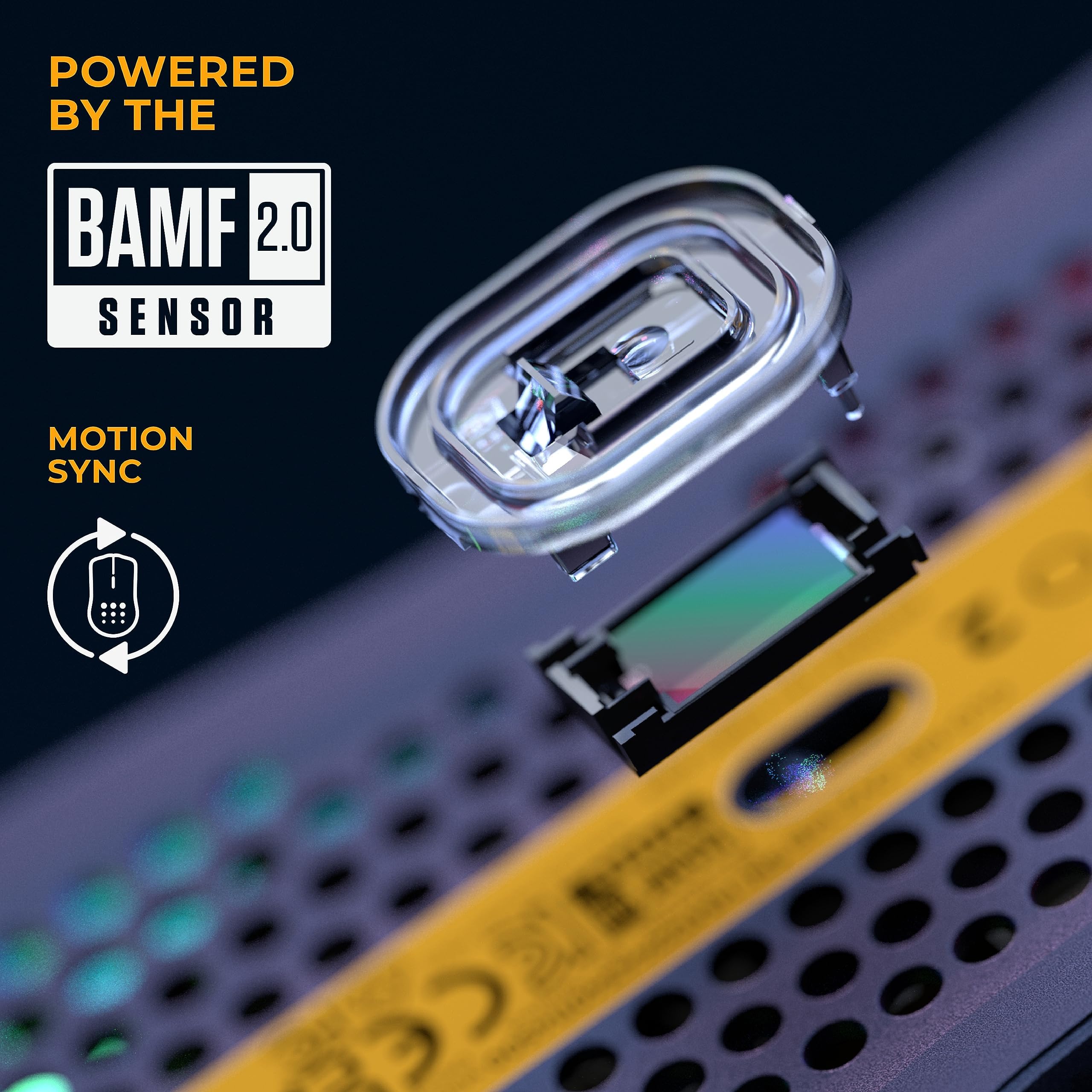 Glorious Gaming Model O 2 Wired Gaming Mouse - 59g Ultralight, FPS, 26,000 DPI, Motion Sync, 80M Click Rated Switches, 6 Programmable Buttons, Ambidextrous, RGB, PTFE Feet - Black