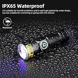 DARKDAWN UV 365nm Black Lights Flashlights USB