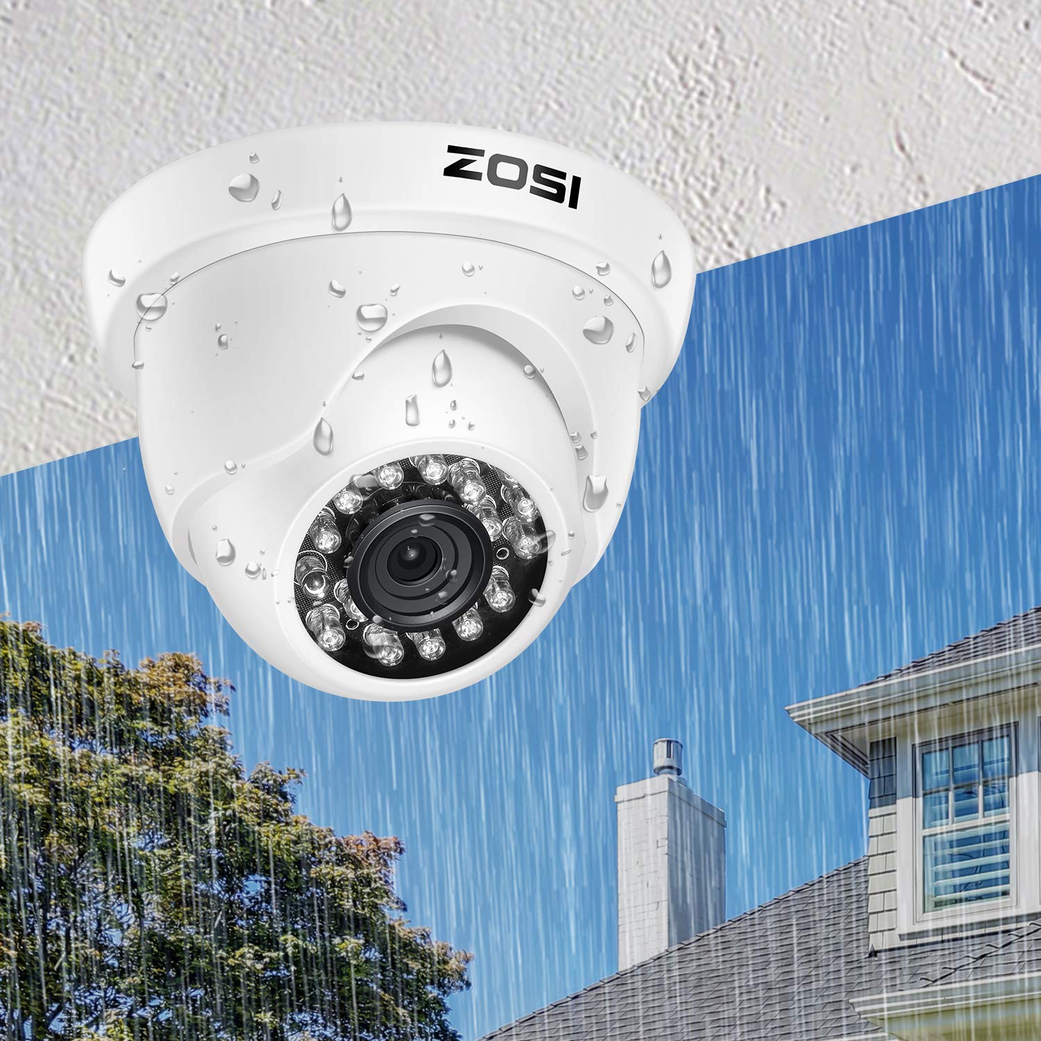 BONKZEBU Kamera-Abdeckscheibe - Wetterschutz Für Überwachungskameras