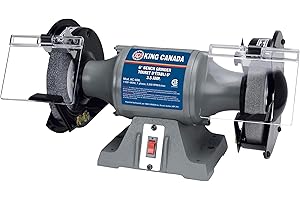 King Canada KC-690 Bench Grinder-Slim Line Series, 6-Inch
