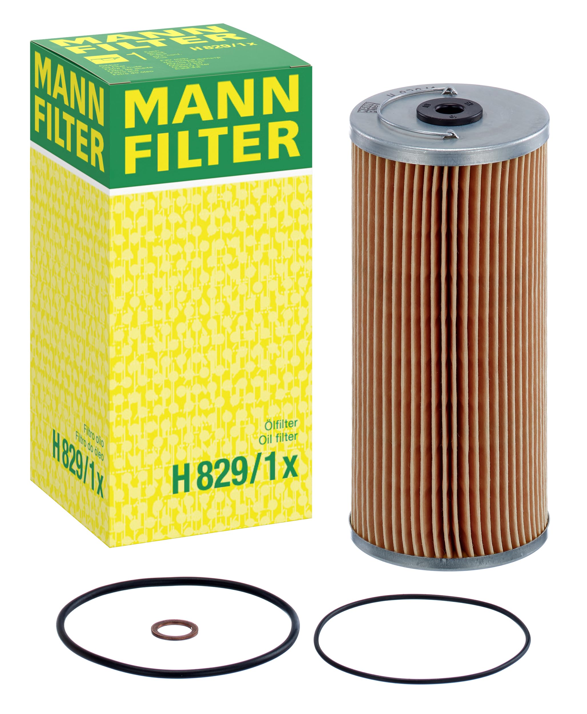 MANN-FILTER H 829/1 x Oil Filter - for Cars + Transporters