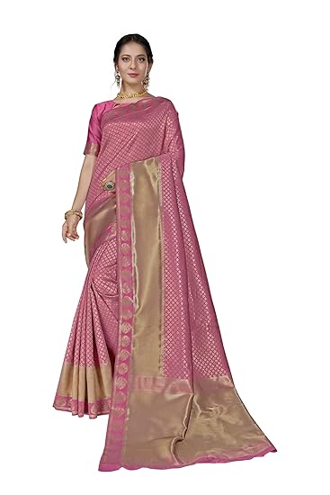 Womens Banarasi Silk Saree
