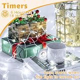 Ollny Fairy Lights Battery Operated 10m 100 LEDs 8 Modes IP44 view 4