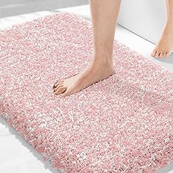 Yimobra Bathroom Rugs Non Slip Washable