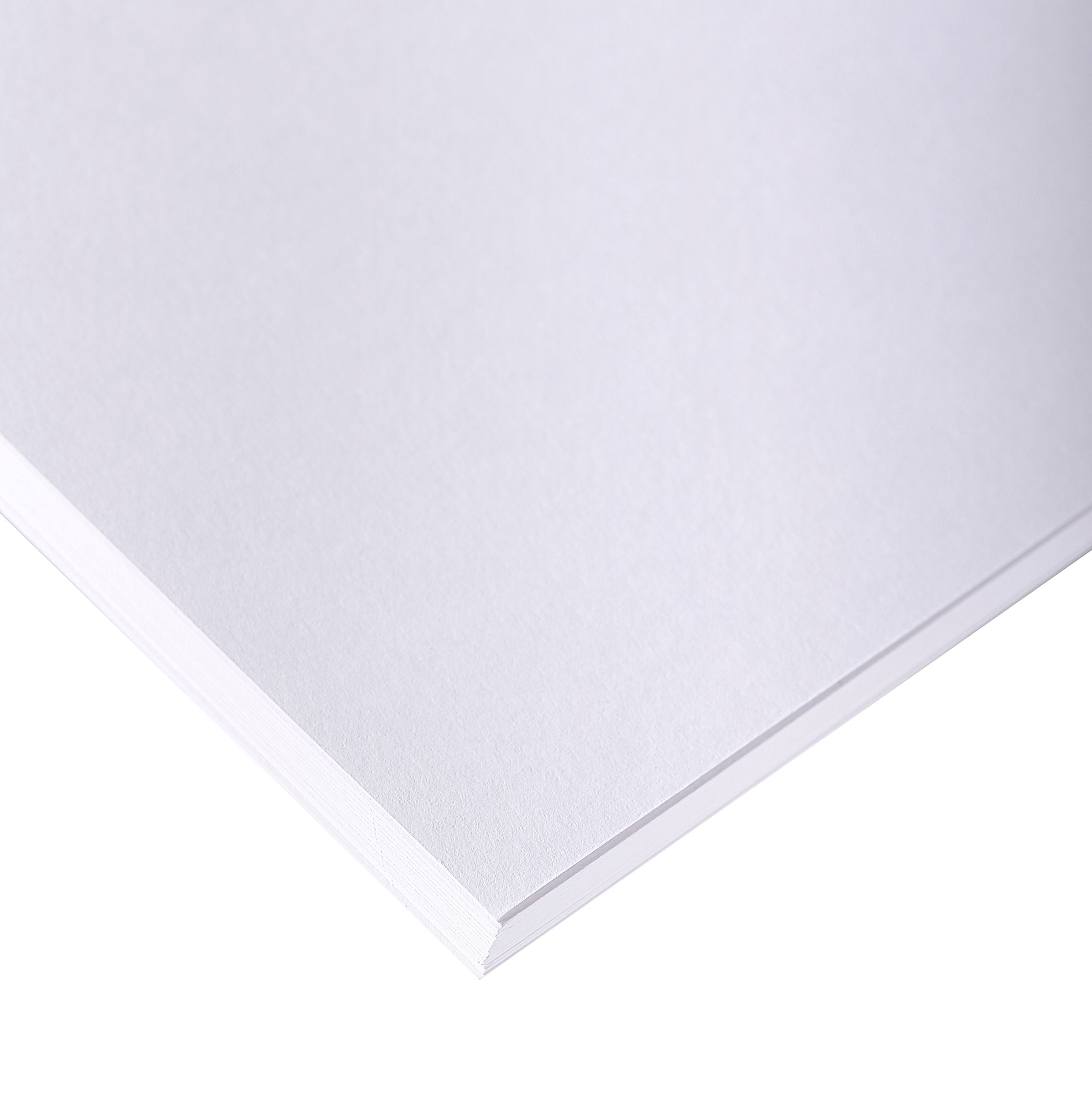 Clairefontaine - Ref 37299C - White Drawing Sketch Paper (Pack of 50 Sheets) - A3 (29.7 x 42cm) - 180gsm Paper, pH Neutral, Acid Free, Suitable for Sketching & Drawing
